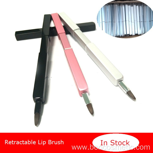 Retractable makeup lip brush Portable lip brush